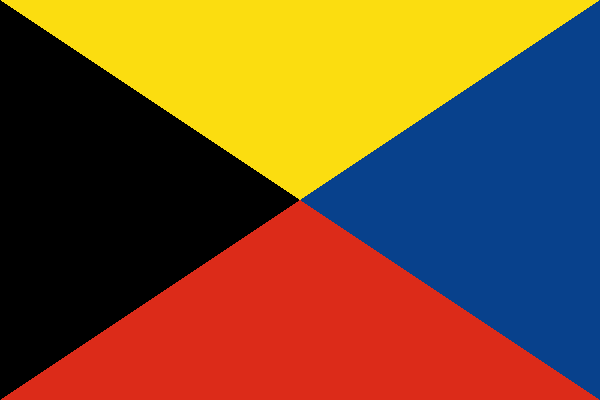 Flaggen Alphabet Flagge Z
