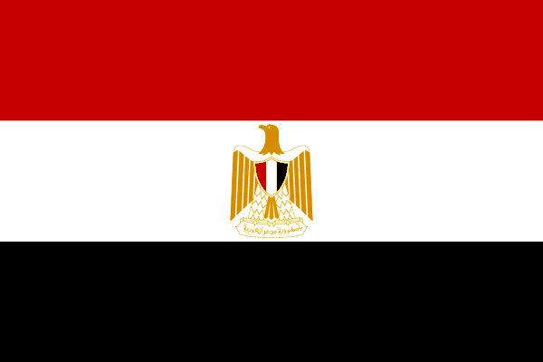 Flagge &Auml;gypten