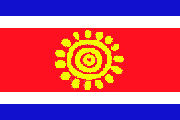 Neue Flagge Angola 2005