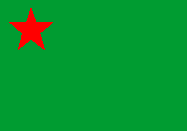 Alte Flagge Benin