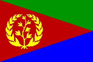 Flagge Eritrea