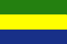 Flagge Gabun
