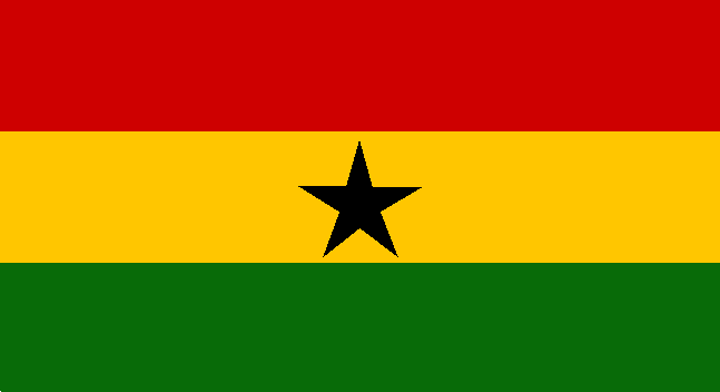 Flagge Ghana