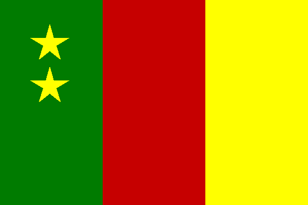 Alte Flagge Kamerun