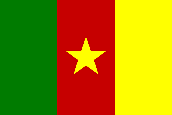 Flagge Kamerun