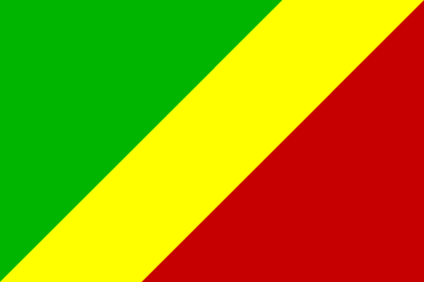 Flagge Kongo Brazzaville