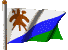 Historische Flagge Lesotho