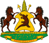 Lesotho Wappen