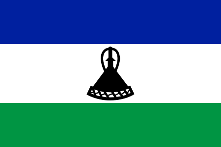 Flagge Lesotho