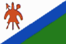 Historische Flagge Lesotho
