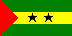 Flagge Sao Tome und Principe
