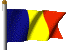 Flagge Tschad
