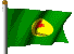 Flagge Zaire 1971 - 1997