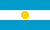Flagge Argentinien