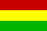 National- + Handelsflagge Bolivien