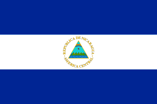 Flagge Nicaragua