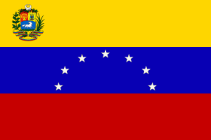 Historische Flagge Venezuela