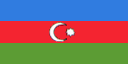 Flagge Aserbaidschan