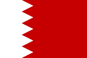 Flagge Bahrain