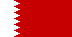 Flagge Bahrain bis 2002