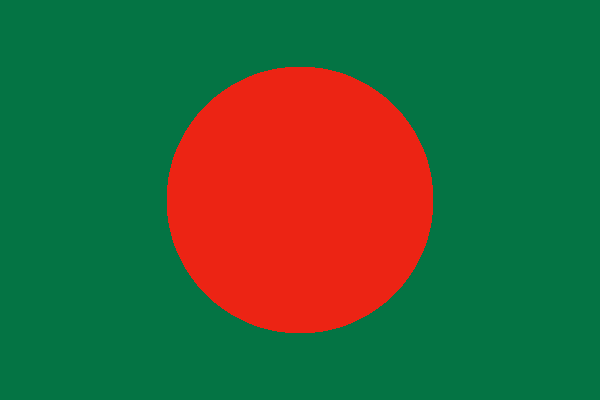 Flagge Bangladesch