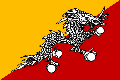 Flagge Bhutan
