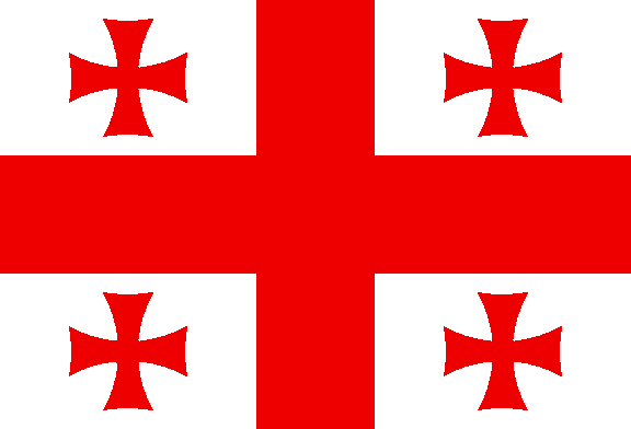 Flagge Georgien