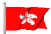 Hong Kong - Hong Kong Flagge Hongkong