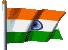 Flagge Indien