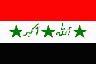 Historische Flagge Irak