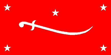 Historische Flagge Flagge Nord-Jemen