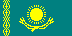 Flagge Kasachstan