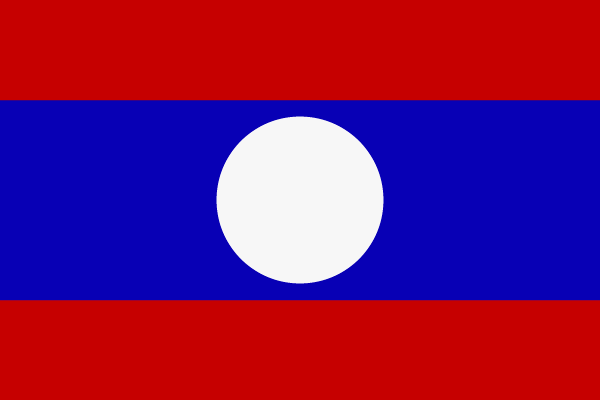 Flagge Laos