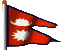 Flagge Nepal