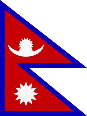 Flagge Nepal