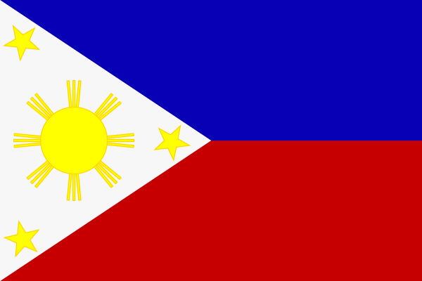 Flagge Philippinen, Fahne Philippinen