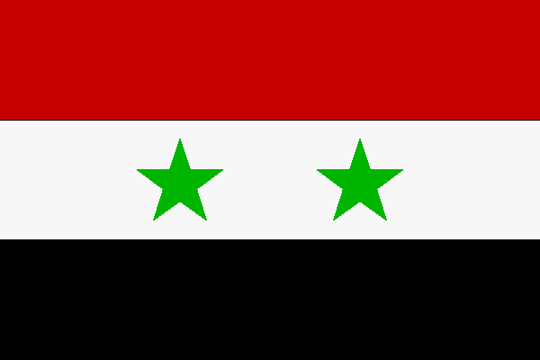 Flagge Syrien