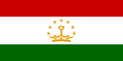 Flagge Tadschikistan