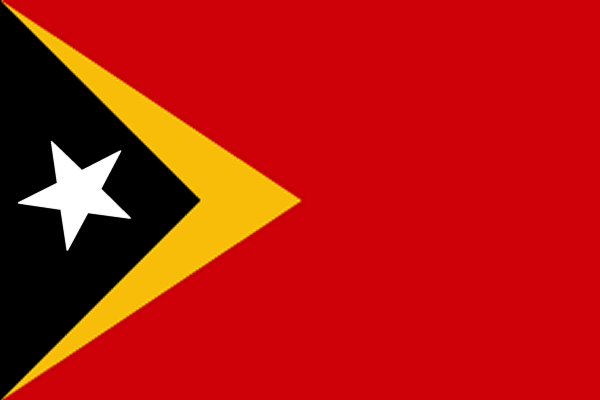 Flagge Timor-Leste