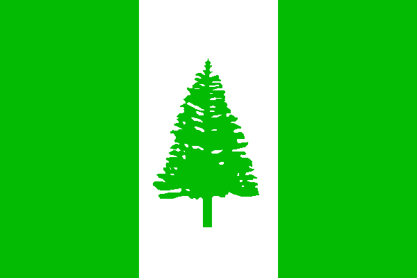Flagge Norfolk Insel
