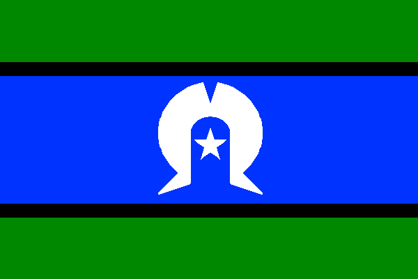 Flagge der Stra&szlig;e von Torres