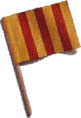 Gelb/Rote Flagge