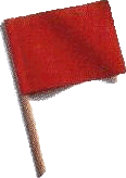 Rote Flagge