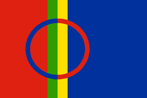 Flagge der Samen