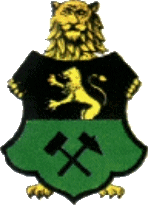 Wappen Bad Grund mit Schildhalter