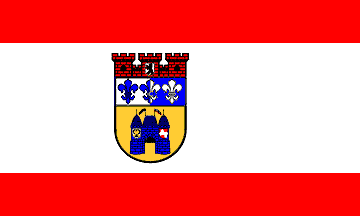Flagge des Stadtbezirks Berlin-Charlottenburg-Wilmersdorf