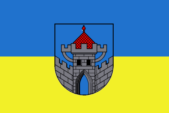 Flagge Bernstadt auf dem Eigen