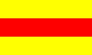 Flagge Baden (als Bundesland nur geplant)