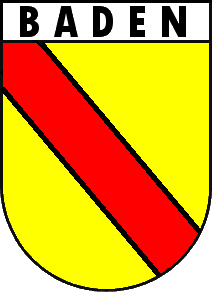 Wappen Baden (als Bundesland nur geplant)