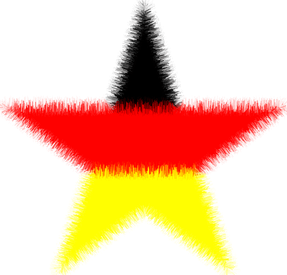 Impression mit Deutschland Flagge als Motiv Vorlage